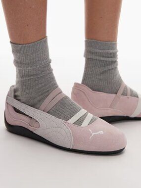 NWB Speedcat Ballet Suede Size 38